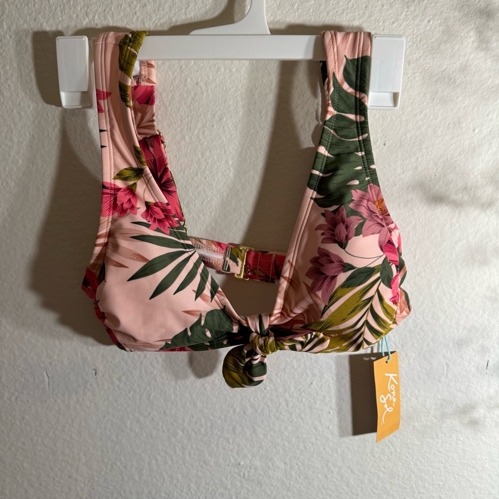 NWT Kona Sol Women’s Tropical Floral Swimsuit - Size Small, Lightly Padded
